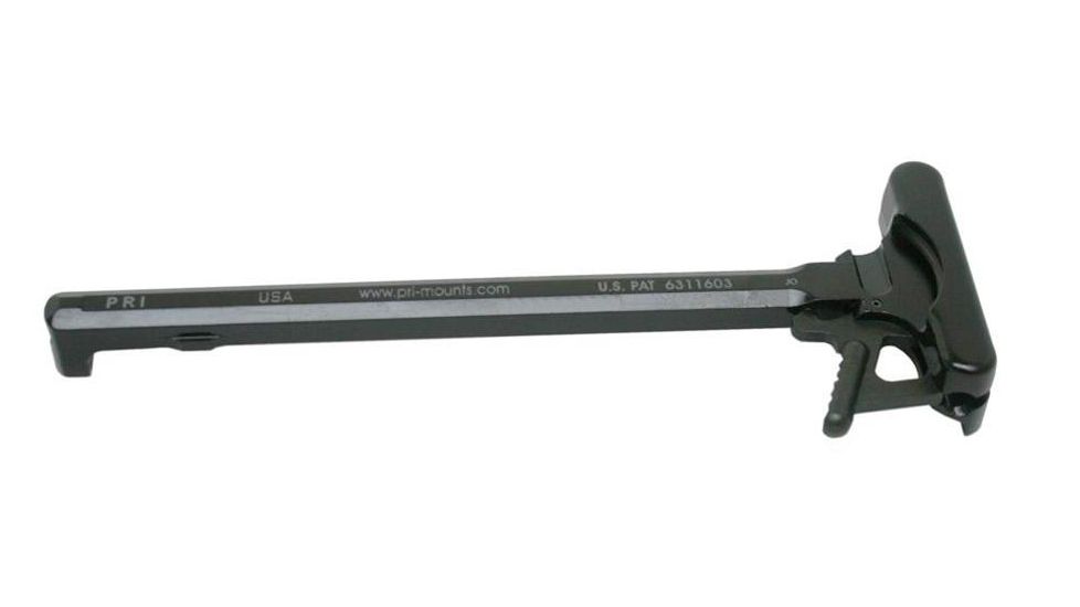 Precision Reflex Gas Buster Charging Handle w/ Combat Latch, 9mm, Black, 05-009-CL