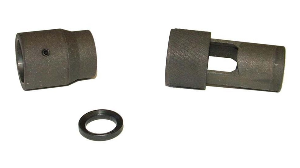 Precision Reflex Allen Engineering Military Brake with Collar 5.56mm, Black, 05-0090