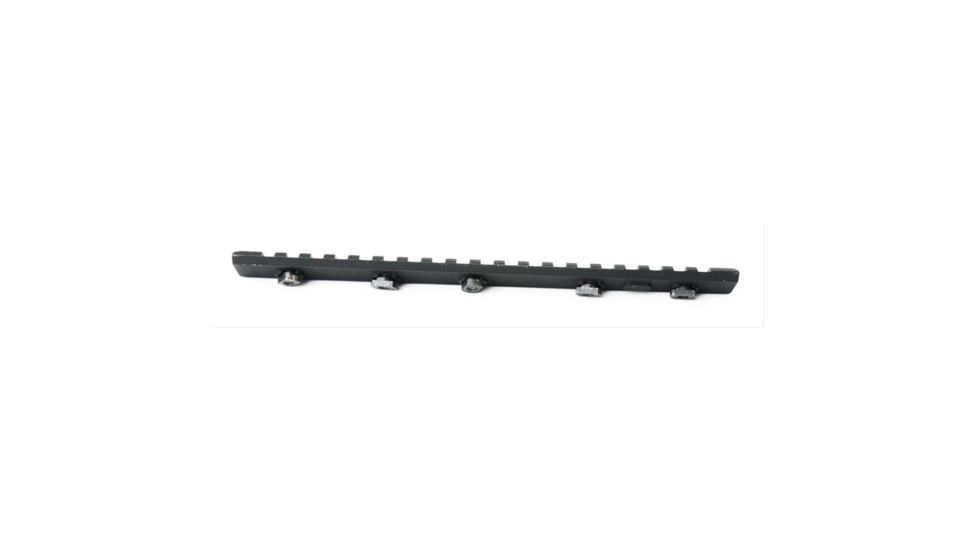 Precision Reflex Aluminum Forearm Tactical Rail, 8.25 inch, Square Edges Finish, Black, 05-080-02