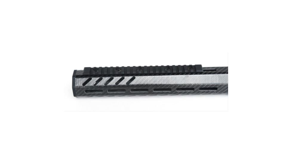 Precision Reflex Aluminum Forearm Tactical Rail, 8.25 inch, Square Edges, Black Finish 05-080-02