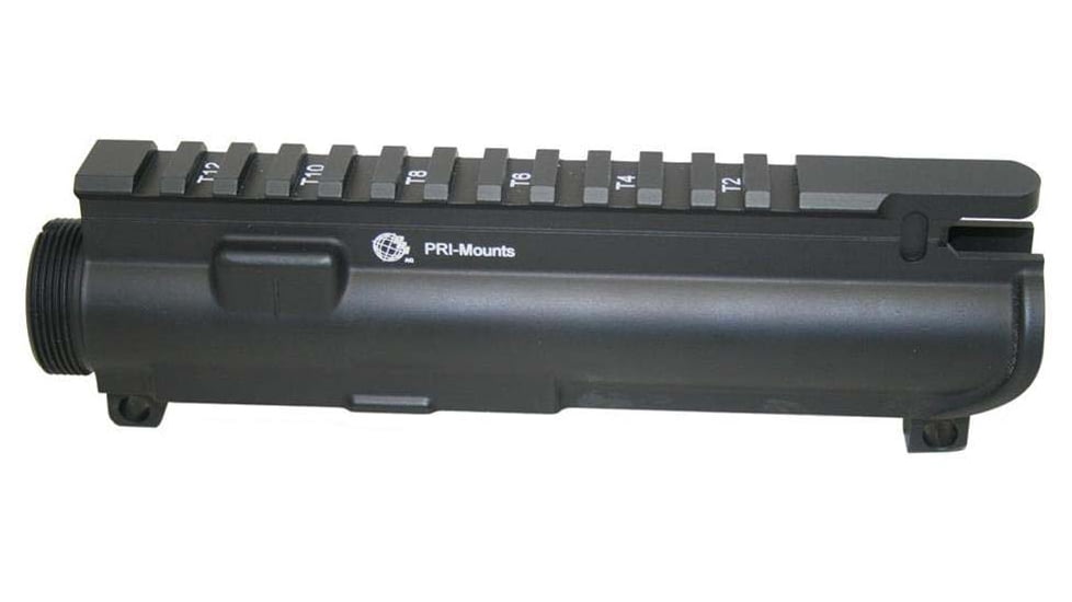 Precision Reflex AR-15 Flat Top Upper Receiver - Striped, Black, 05-556FR