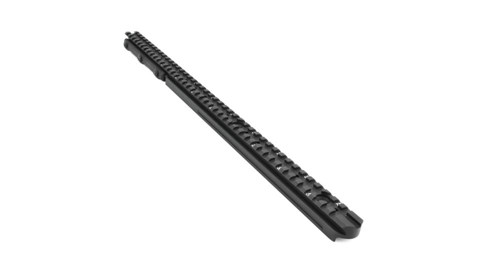 Precision Reflex AR-15 SPR Straight Top Rail for Gen II Round Rifle Length Forearms, Black, 05-SPR-G2