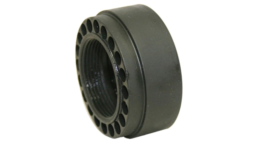 Precision Reflex AR15/M16 Replacement Barrel Nut, Steel, Black, 05-074-01