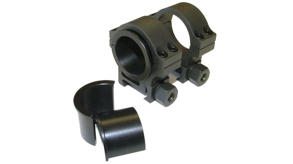 Precision Reflex Delrin Ring Spacers, 30mm/1in, Black, 01-130-01