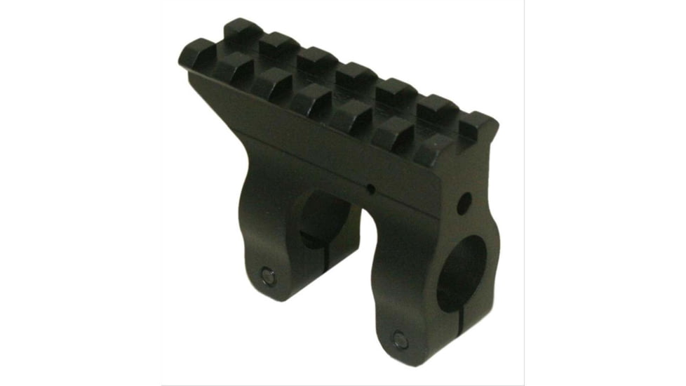 Precision Reflex Gas Block with Picatinny Rail 625 dia., Black, 05-625-04