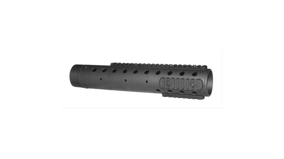 Precision Reflex Retro Carbon Fiber Forearm, Gen 2, Rifle Length, 12.75 in, Black, 05-073-G2B