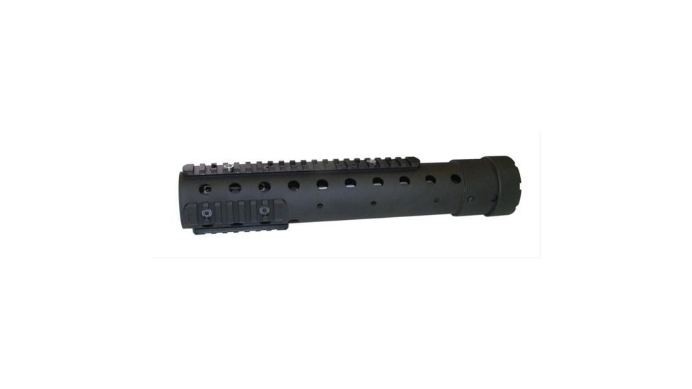 Precision Reflex Gen 3 AR-15/M16 Round Free Float Forearm, Rifle Length, 12.5 in, Black, 05-073-03B