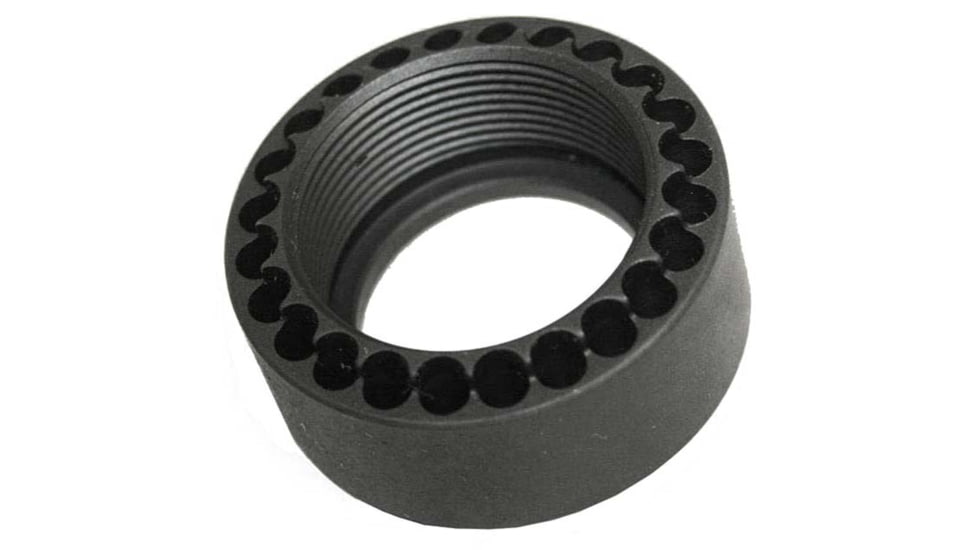 Precision Reflex Armalite .308 Gen 3 Replacement Barrel Nut, Black, 03-072-RBNA