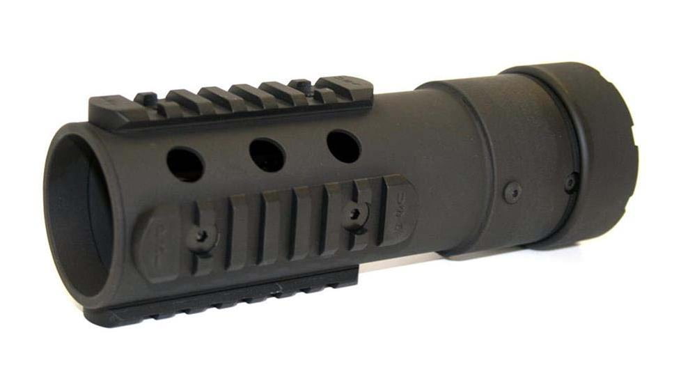 Precision Reflex Gen 3 Free Float Forearm, Round Style, Carbine Length, Black, 05-073-01B