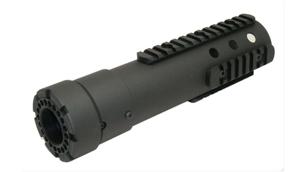 Precision Reflex Gen III Round Free Float Forearm Intermediate, Black, 05-073-02B