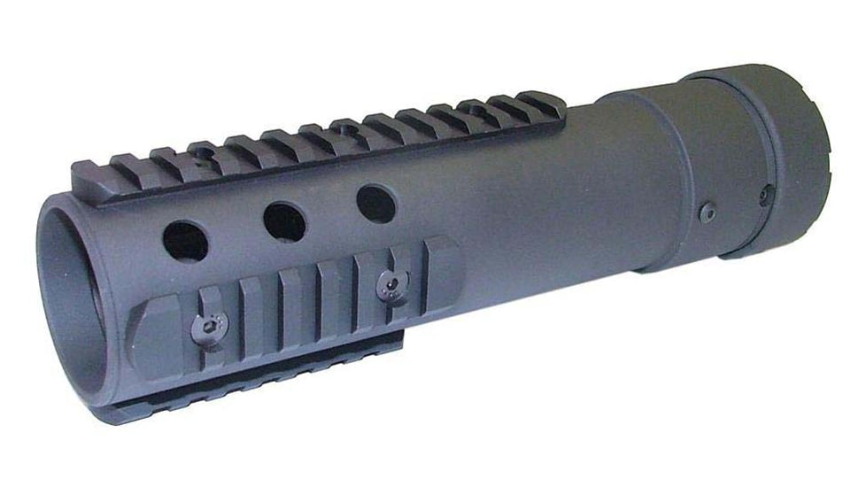 Precision Reflex Gen 3 Free Float Forearm, Round Style, Intermediate Length, Black, 05-073-02B