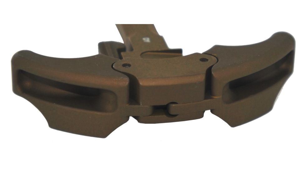 Precision Reflex M84 AR15 Gas Buster Charging Handle, Ambidextrous, Large Latch, Flat Dark Earth, 05-2032-DE