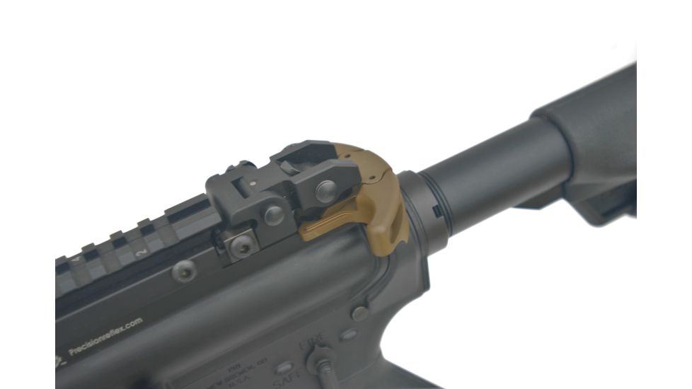 Precision Reflex M84 Gas Buster Charging Handle, Ambidextrous, Large Latch, Flat Dark Earth, 05-2032-DE