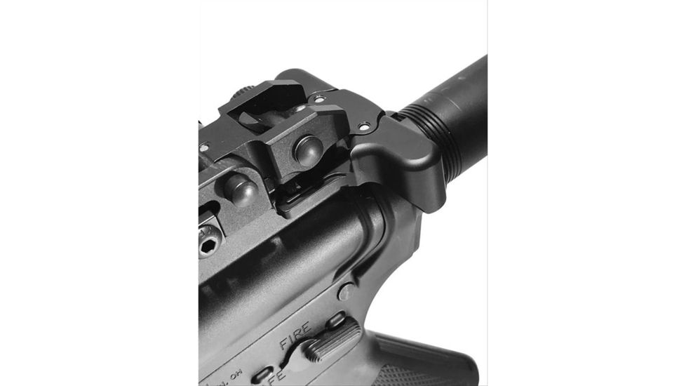 Precision Reflex M84 AR15 Gas Buster Charging Handle, Ambidextrous, Original Latch, Black, 05-2031