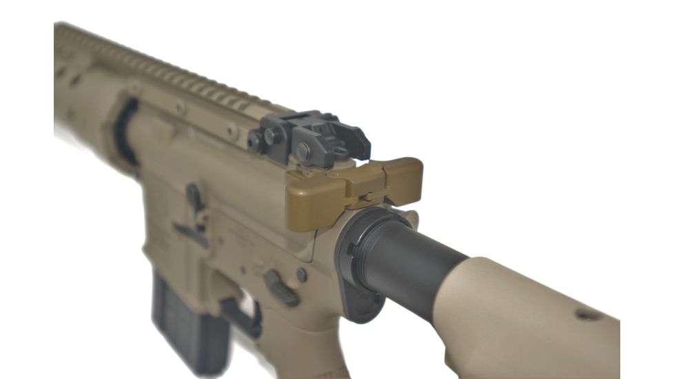 Precision Reflex M84 AR15 Gas Buster Charging Handle, Ambidextrous, Original Latch, Flat Dark Earth, 05-2031-DE