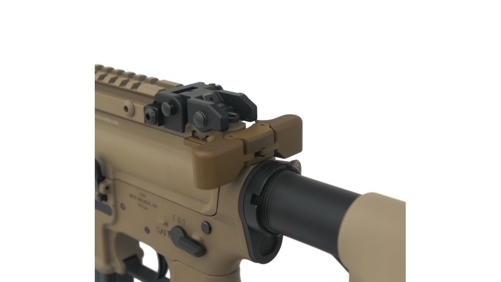 Precision Reflex M84 AR15 Gas Buster Charging Handle, Ambidextrous, Original Latch, Flat Dark Earth, 05-2031-DE