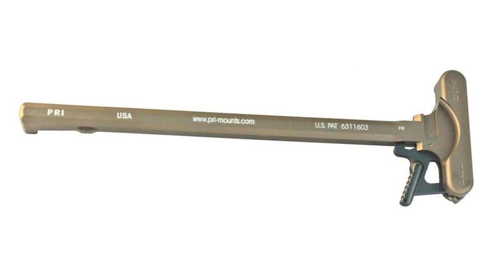 Precision Reflex M84 .308 Gas Buster Charging Handle w/ Combat Latch, Black, 03-072-07DE