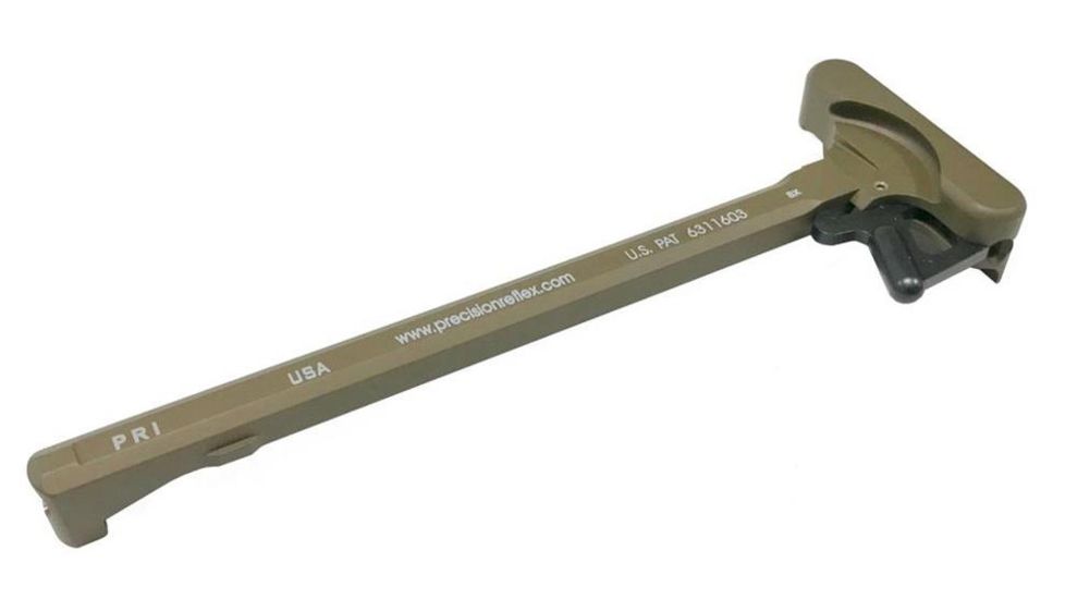Precision Reflex M84 Gas Buster Charging Handle, Combat latch, Dark Earth, 05-0032-DE
