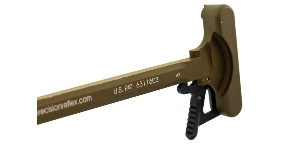 Precision Reflex M84 Gas Buster Charging Handle, Combat latch, Dark Earth, 05-0032-DE