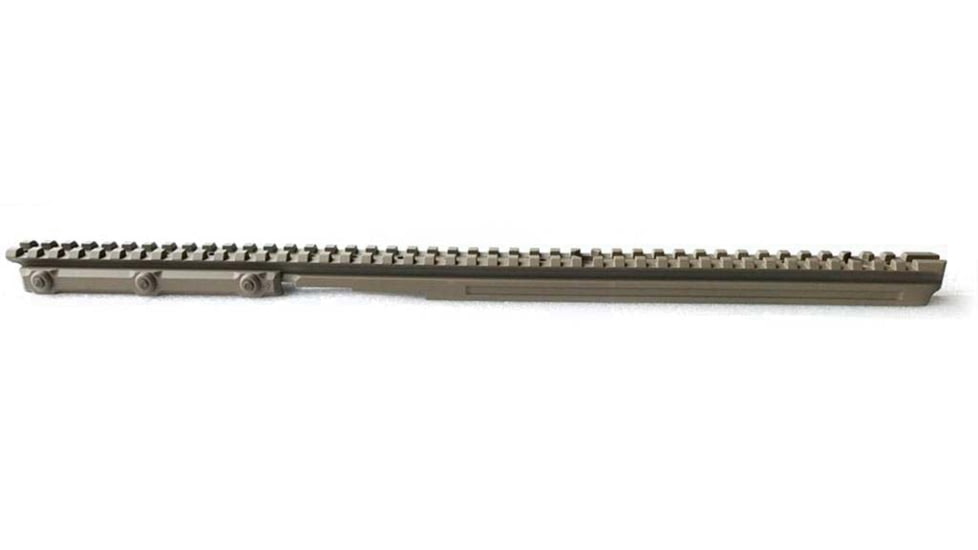 Precision Reflex PRi AR15 SPR Straight Top Tactical Rail in FDE finish, FDE, 05-SPR-01-DE