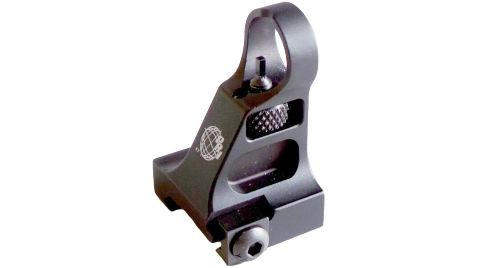 Precision Reflex PRi Fixed Rail Mounted front Sight, adj Thumb Wheel, Black, 05-0128-02