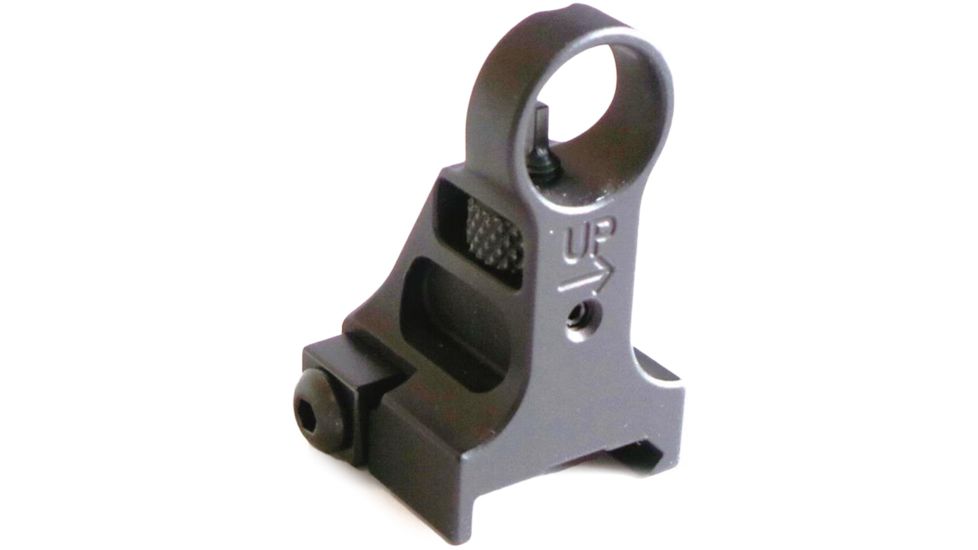 Precision Reflex PRi Fixed Rail Mounted Front Sight w/ Thumb Wheel, Black, 05-0128-02