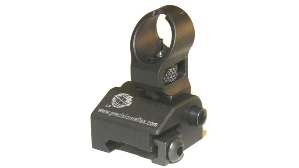 Precision Reflex Rail Mounted Flip Up Front sight w/ Thumb Wheel Adjustment, Black, 05-0228