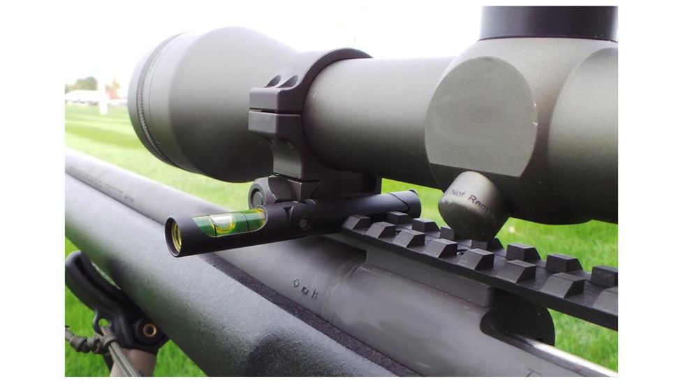 Precision Reflex Rail Mounted Flip Up Anti Cant Device, Black, 02-FUACD