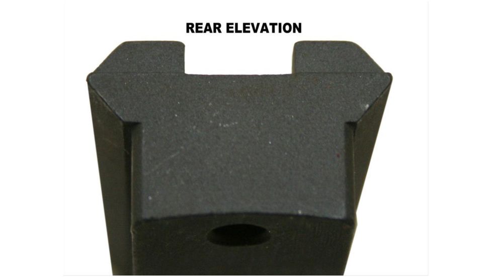 Precision Reflex Remington 700 2-Piece Tactical Base, Extra High, Black, 02-216-03