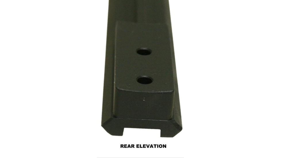 Precision Reflex Remington 700 L.A. 7in Alum. Base, Full 1913 Rail, 20MOA, Black, 02-217-07B