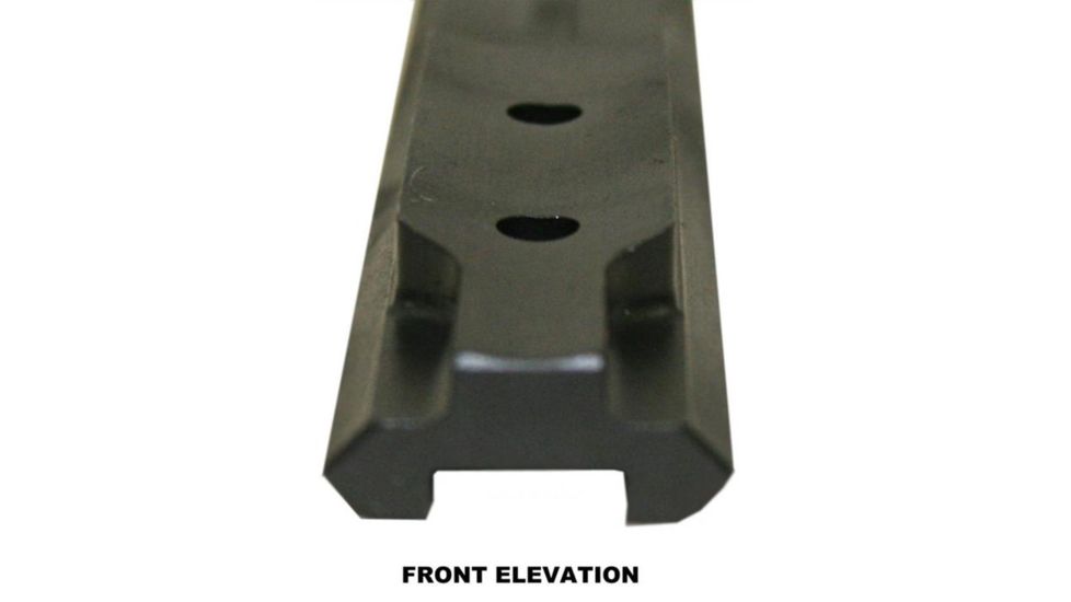 Precision Reflex Remington 700 L.A. 7in Steel Base, Full 1913 Rail w/ 20MOA, Black, 02-217-06B