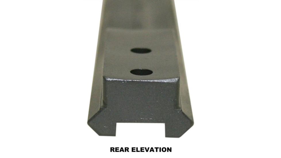 Precision Reflex Remington 700 L.A. 7in Steel Base, Full 1913 Rail and 8-40 screws, Black, 02-217-0684