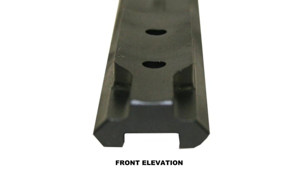 Precision Reflex Remington 700 L.A. 7in Steel Base, Full 1913 Rail, Black, 02-217-06