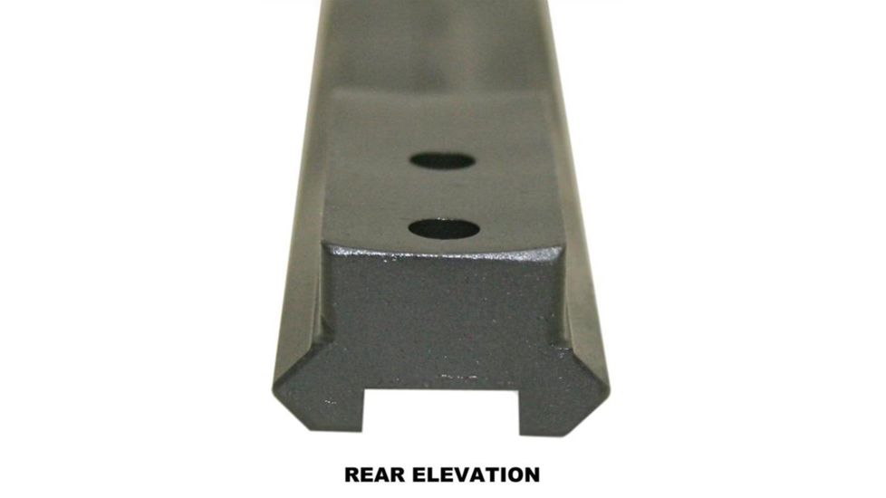 Precision Reflex Remington 700 L.A. 7in Steel Base, Full 1913 Rail, Black, 02-217-06