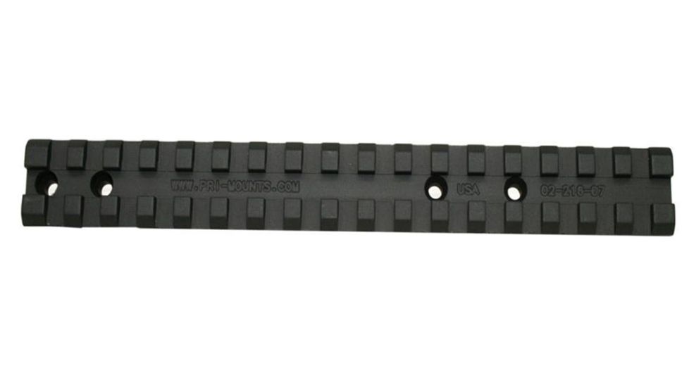 Precision Reflex Remington 700 S.A. 7in Alum Base, Full 1913 Rail and 20 MOA, Black, 02-216-07B