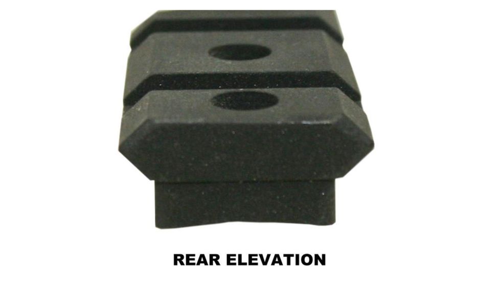 Precision Reflex Remington 700 S.A. 7in Steel Base, Left Hand, Black, 02-216-09