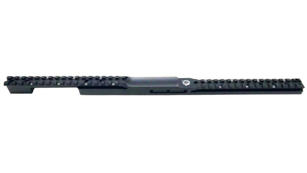 Precision Reflex Winchester FN Short action Step Down NV Rail with 25 MOA #8-40 screws, Black, 02-218-08C