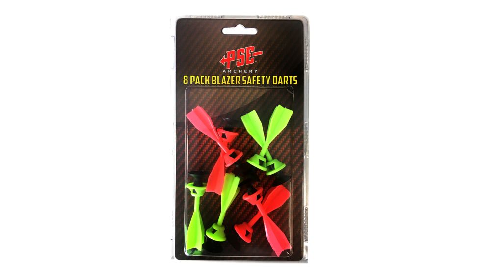 Precision Shooting Equipment Blazer Safety Darts For Phantom Blow Gun / Quantum Toy Crossbow, Pack of 8, 42233