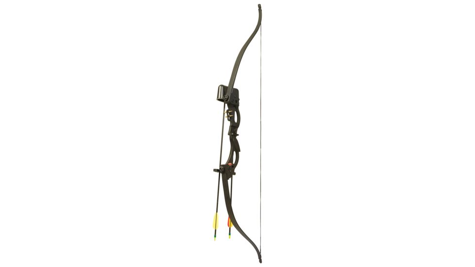 Precision Shooting Equipment Cody Right Handed Youth Recurve Bow, Black, 41870R