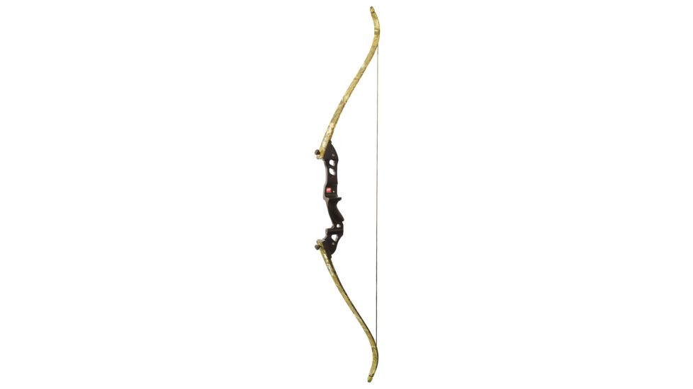 Precision Shooting Equipment Coyote2 Bow / Right Handed / 60in Draw Length / 45lb Draw Weight, Black/Camo, 01280R6045