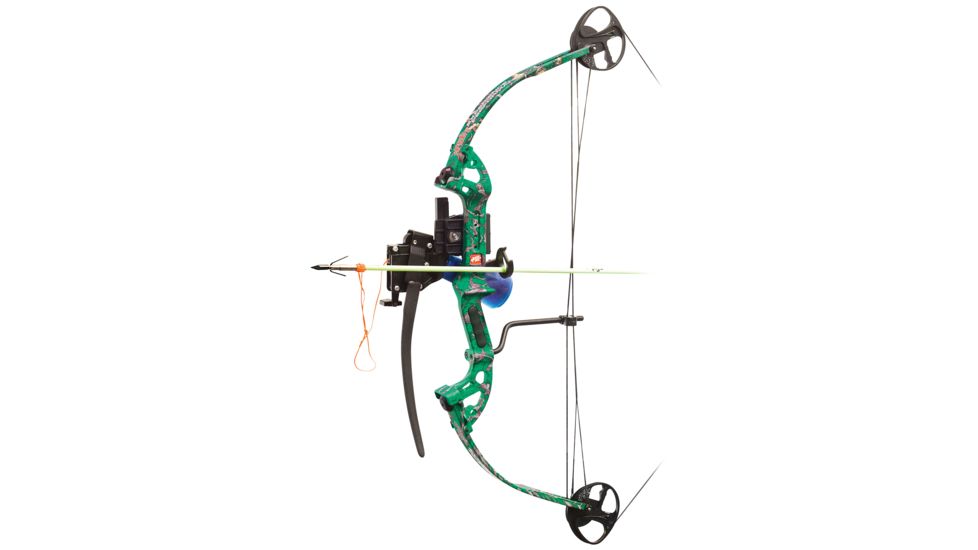 Precision Shooting Equipment Discovery AMS Bowfishing Kit /Right Handed, Green, 1715BZRGN3040