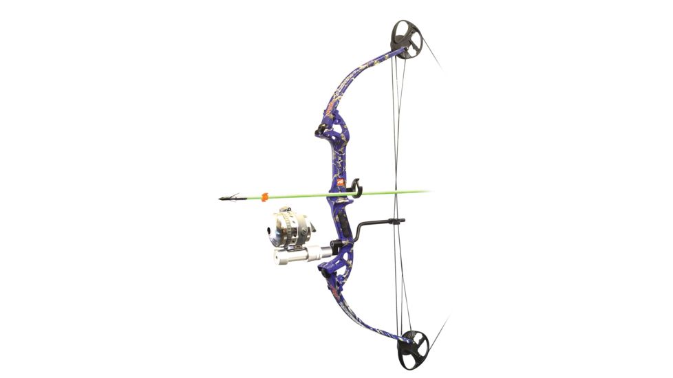 Precision Shooting Equipment Discovery Muzzy Bowfishing Kit / Right Handed, Blue, 1714BZRDK3040