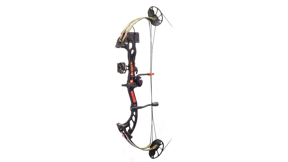 Precision Shooting Equipment Fever VS Ready To Shoot Bow / Right Handed / 25in Draw Length / 40lb Draw Weight, Camo, 1415VSRCY2540