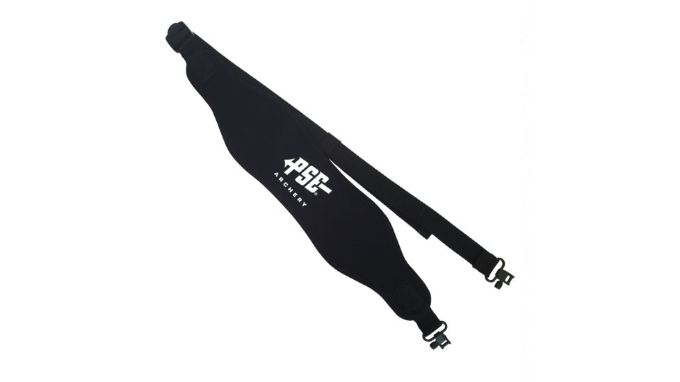 Precision Shooting Equipment Neoprene Deluxe No Slip Crossbow Sling, Black, 42150