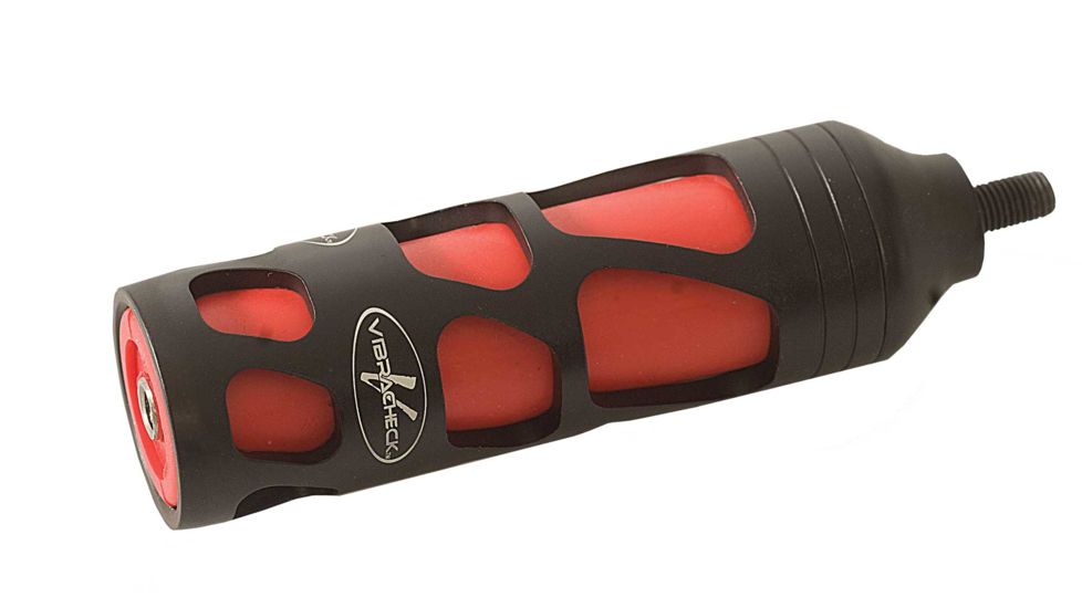 Precision Shooting Equipment Spire Bow Stabilizer, Red/Black, 5 in, 42143BK