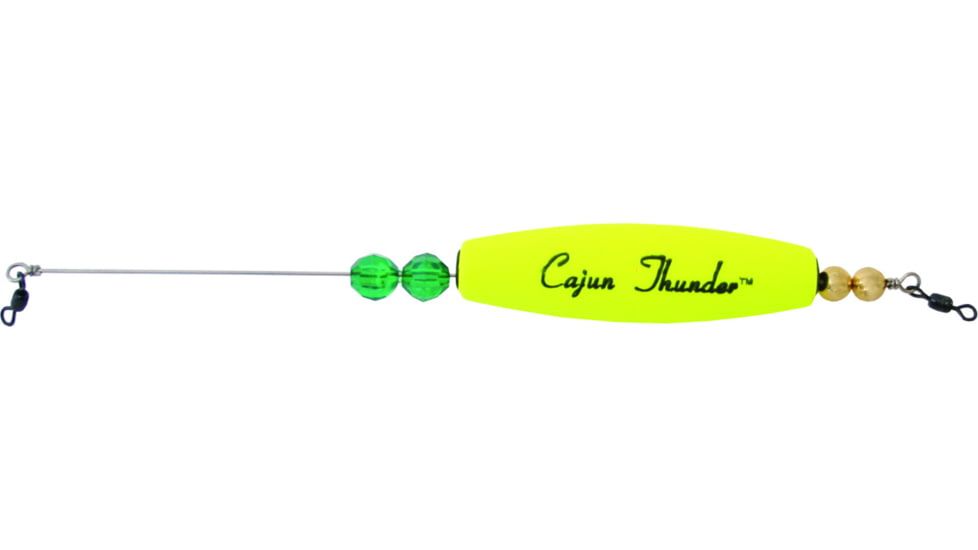 Precision Tackle Cajun Thunder Cigar 3in Weighted Yellow, 15303