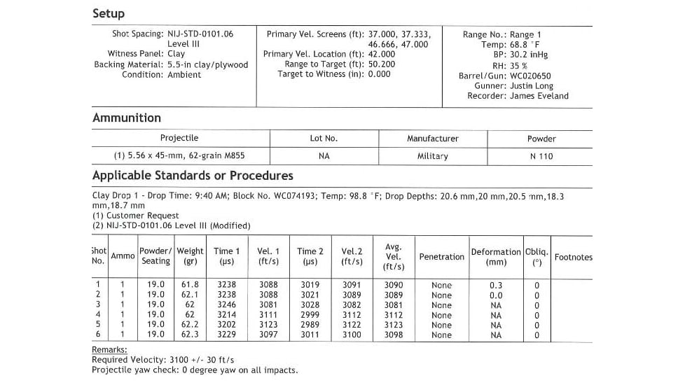 Predator Armor Level III+ Base Coat Body Armor, 10x12, BA-3+ST-BC