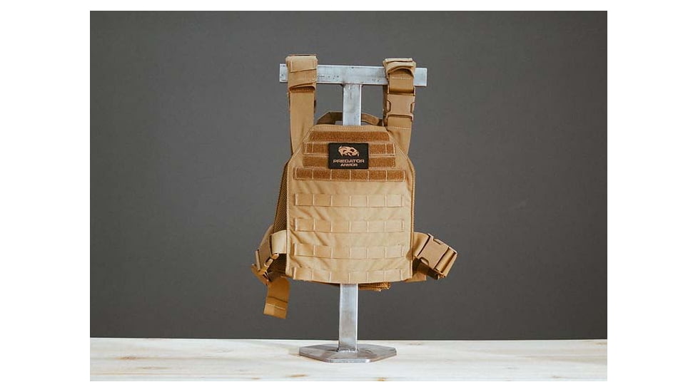 Predator Armor Minuteman Plate Carrier, Coyote, 16x12, PC-MM-CY
