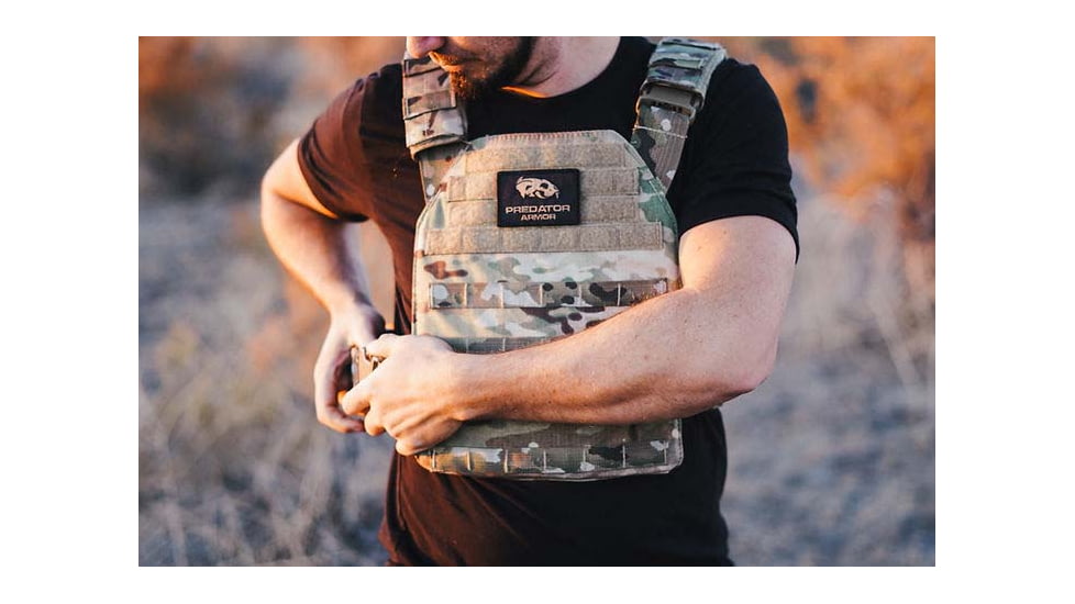 Predator Armor Minuteman Plate Carrier, Multi-cam, 16x12, PC-MM-MC