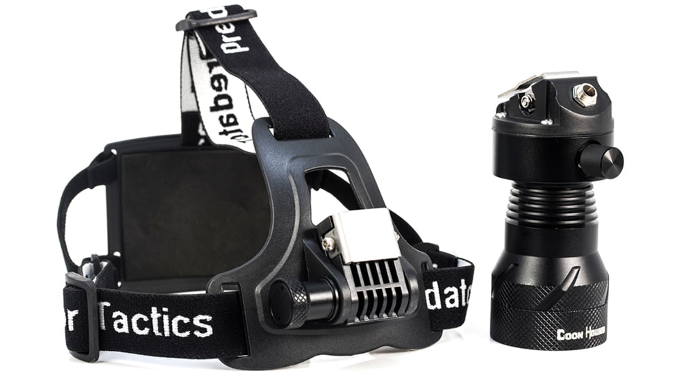 Predator Tactics Coon Hound- Spotlight/Headlamp Coon Light Kit, One Size Fits Most, 97501